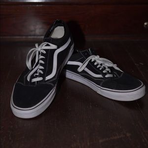Size 16 Black Classic Vans
